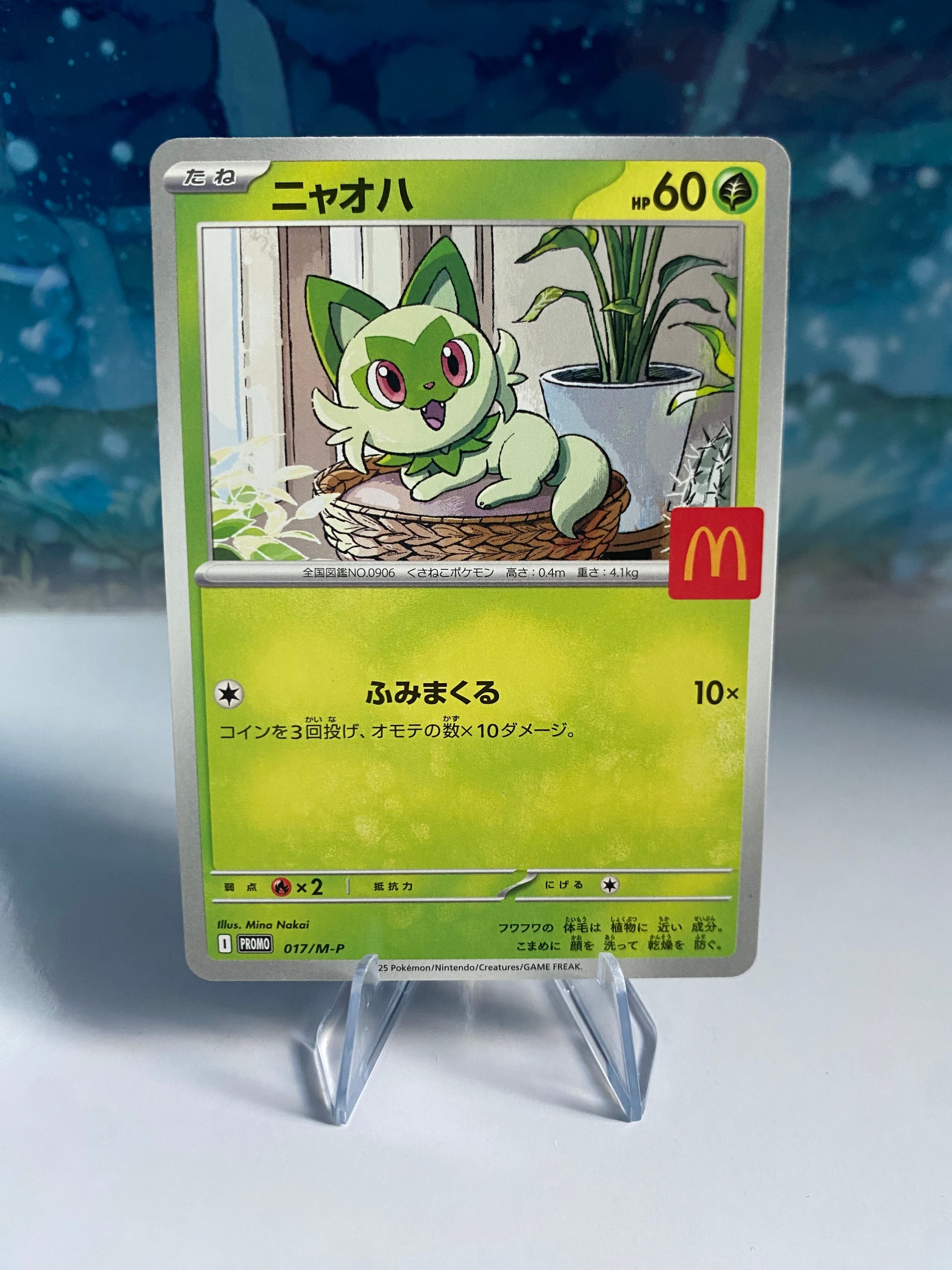 Burgerchu Sprigatito 017/M-P