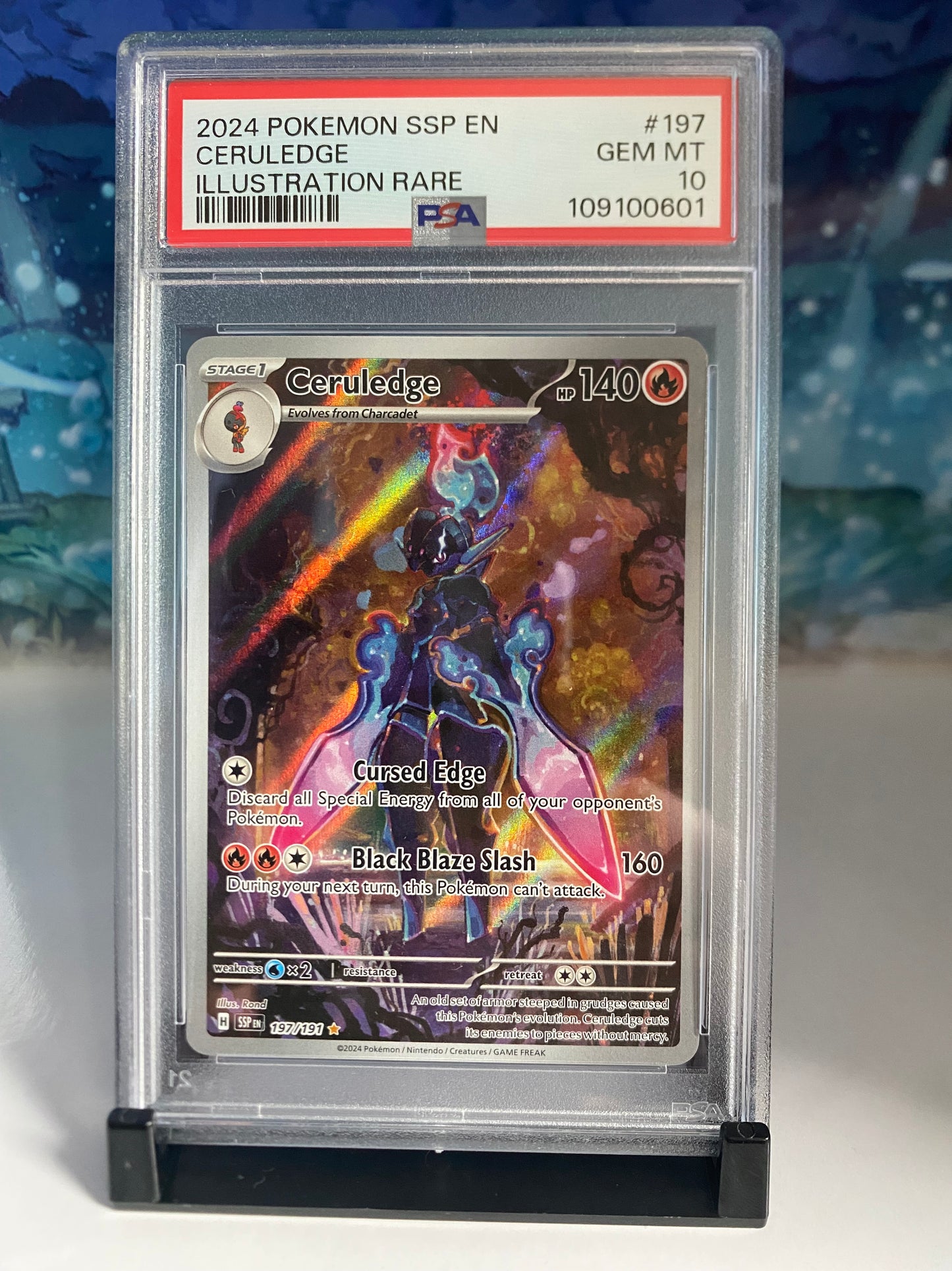Ceruledge 197 PSA 10