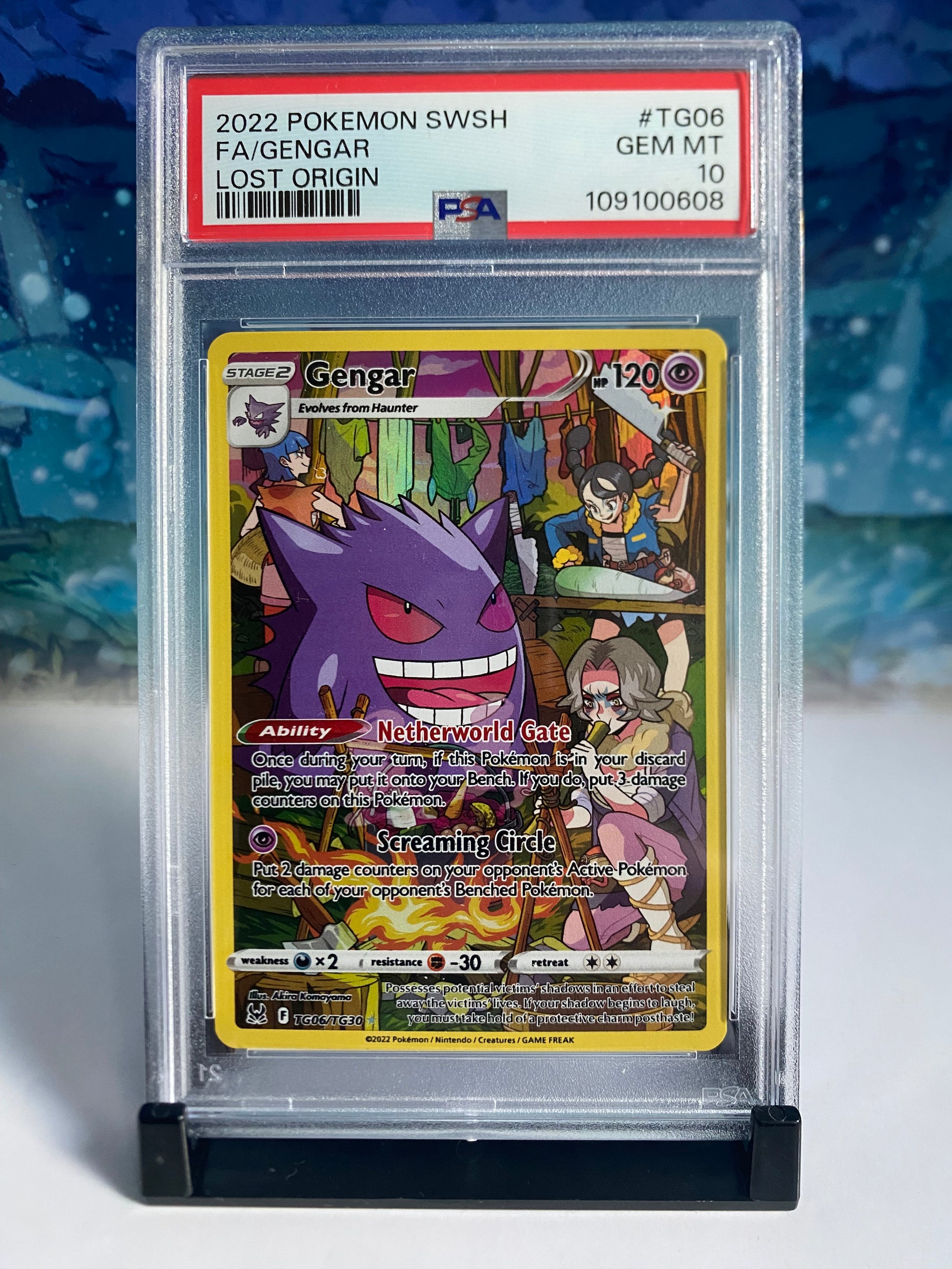 Gengar TG06 Lost Origin PSA 10