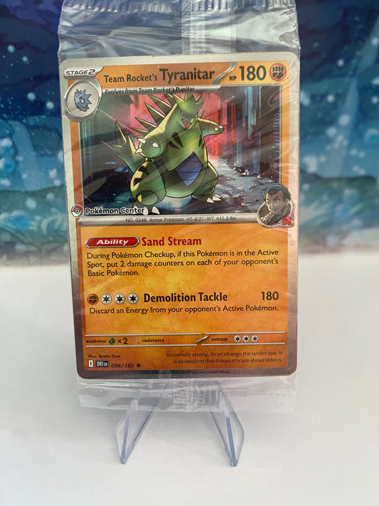 Tyranitar 96 Pokemon Center sealed