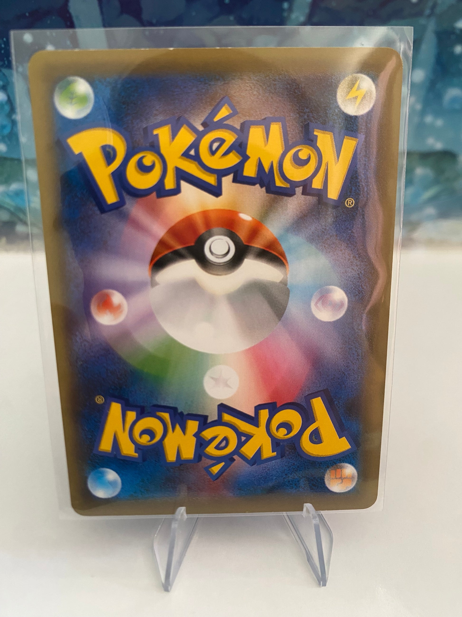 Rayqyaza 232/XY-P Tokyo Skytree Town Pokemon Center sleeve achterkant