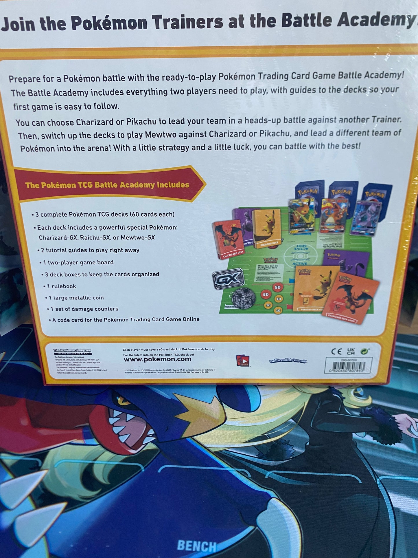 Battle Academy 2020 Sealed Collector achterkant