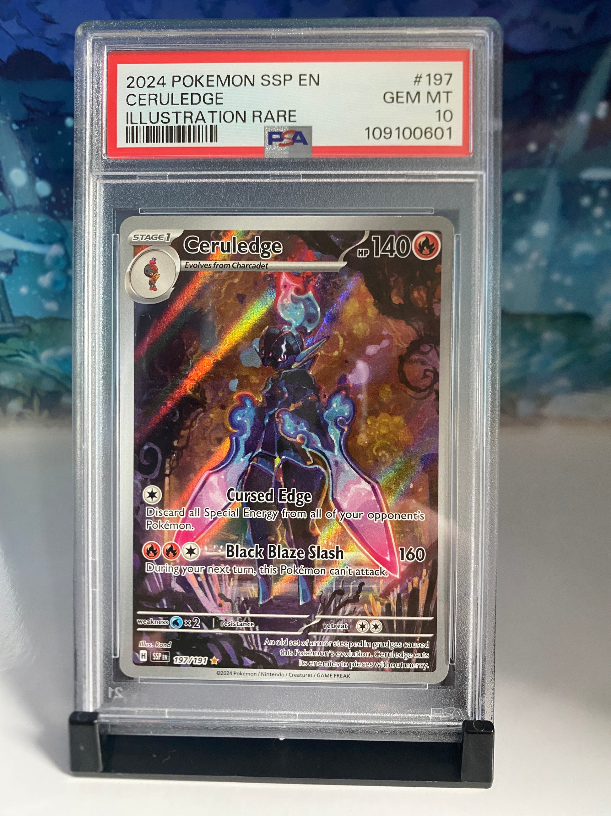 Ceruledge 197 PSA 10
