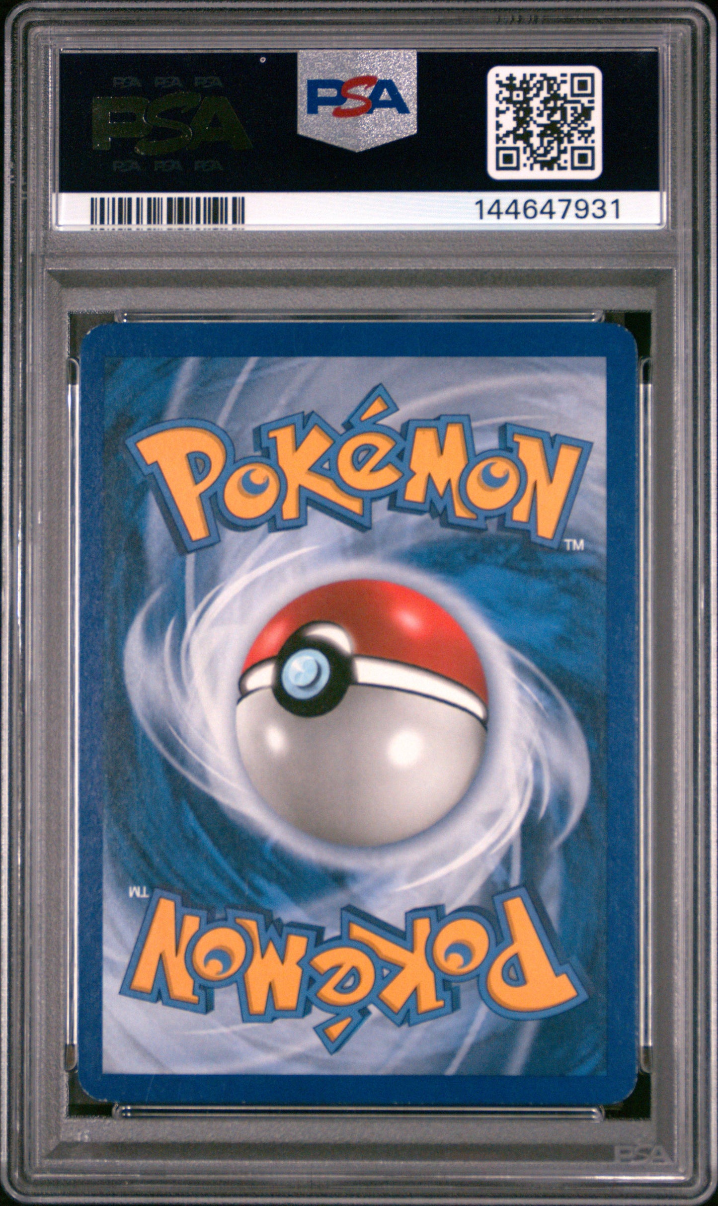 Charizard Secret Wonders Holo PSA 7 achterkant