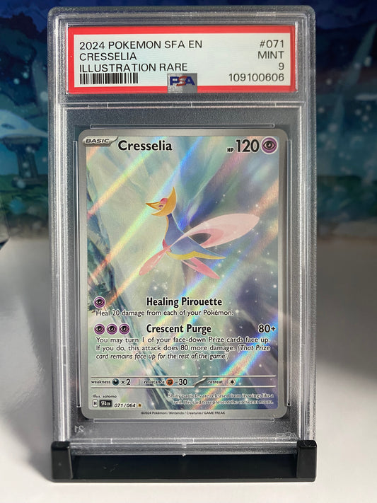 Cresselia 71 Shrouded Fable PSA 9