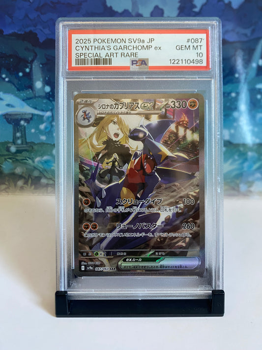 Cynthia's Garchomp 087 PSA 10 Sealed Collector