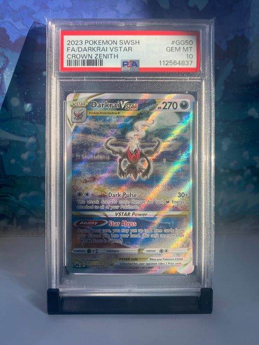 Darkrai Vstar GG50 PSA 10 Sealed Collector