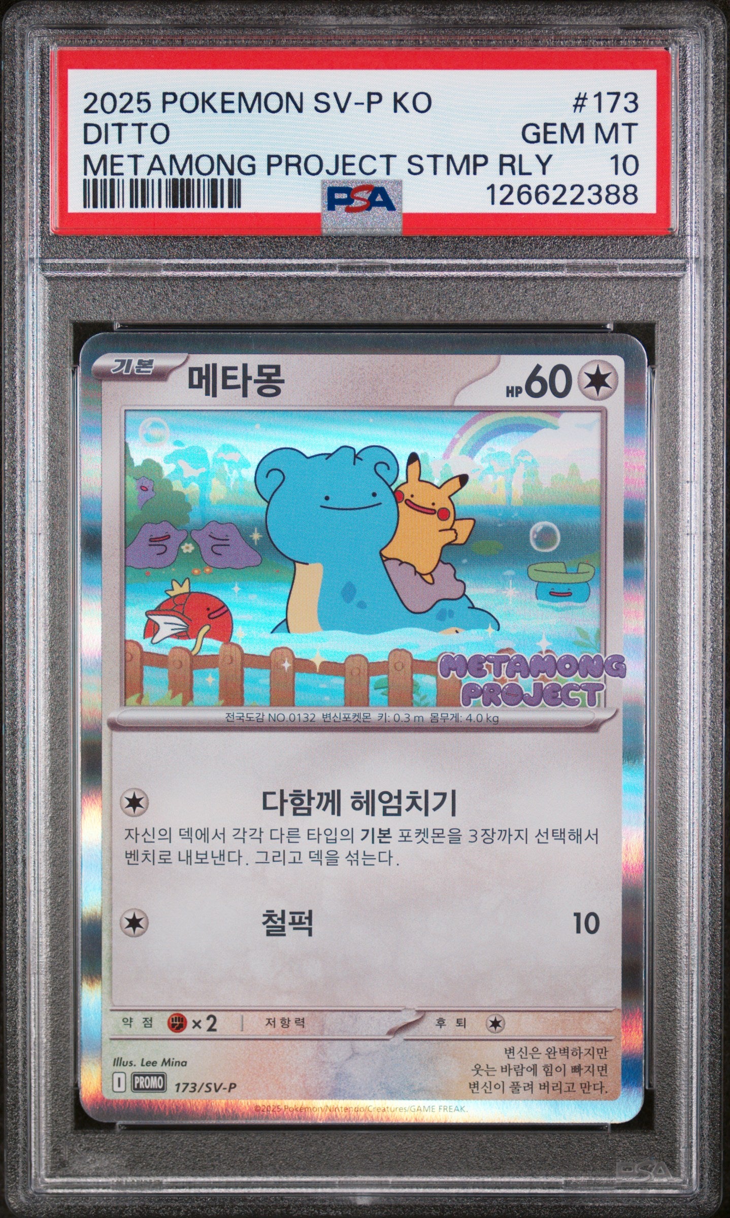 Ditto 173 SV-P PSA 10 voorkant