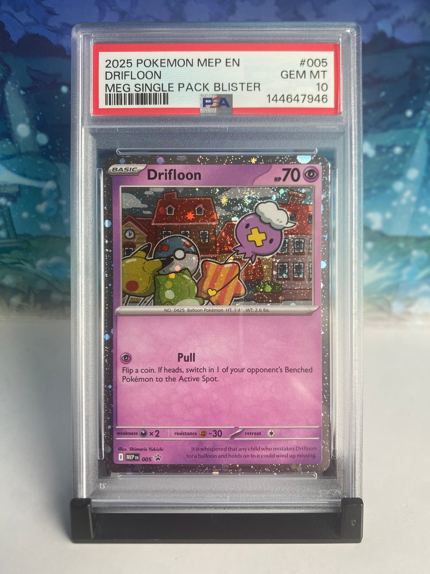 Drifloon MEP005 PSA 10 Sealed Collector