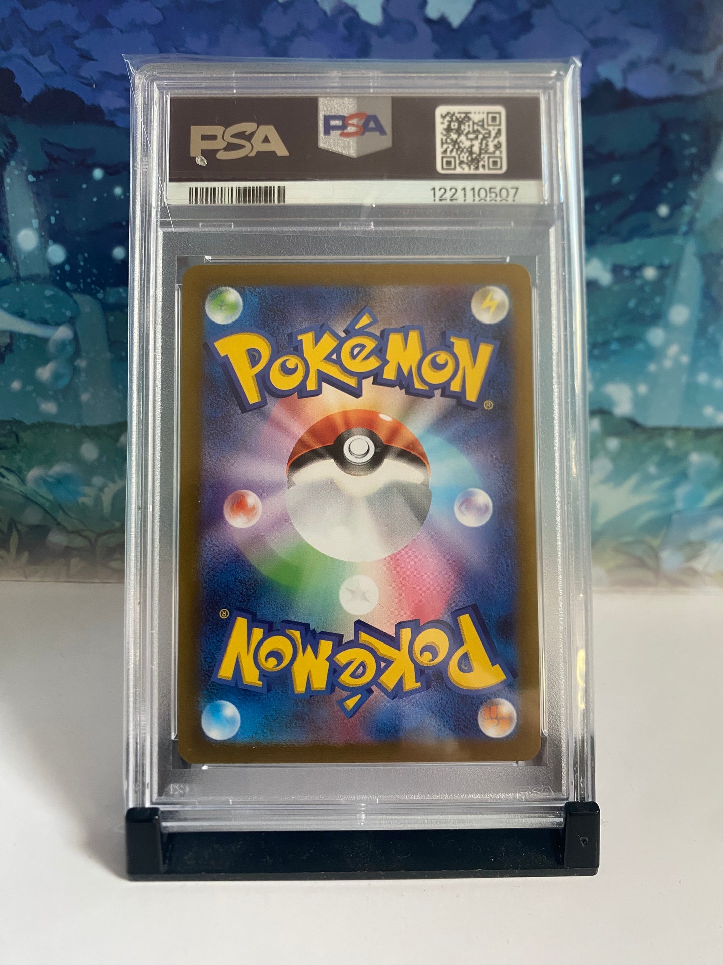 Flareon Yu Nagaba PSA 10 achterkant