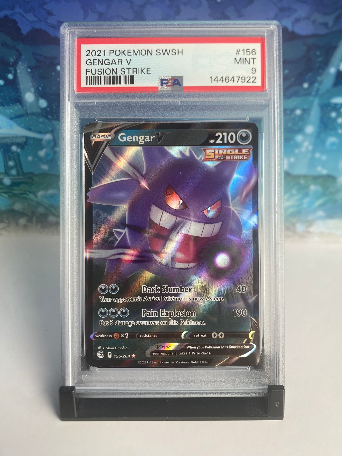 Gengar V 156 PSA 9 Sealed Collector
