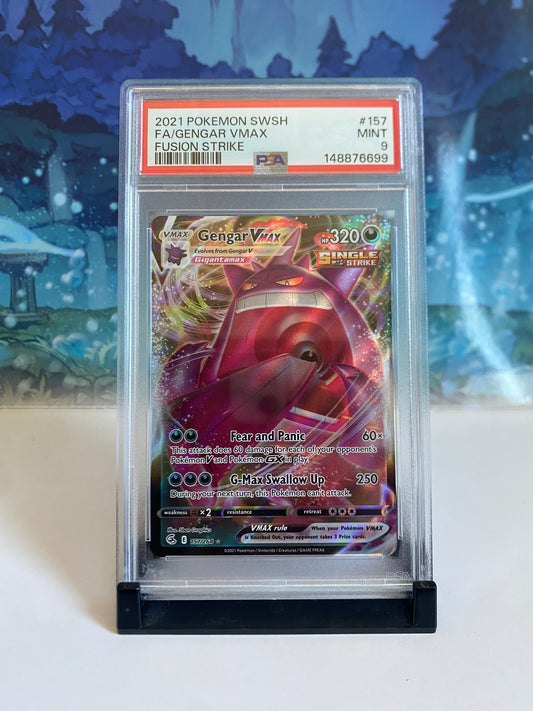 Gengar Vmax 157 PSA 9 Sealed Collector
