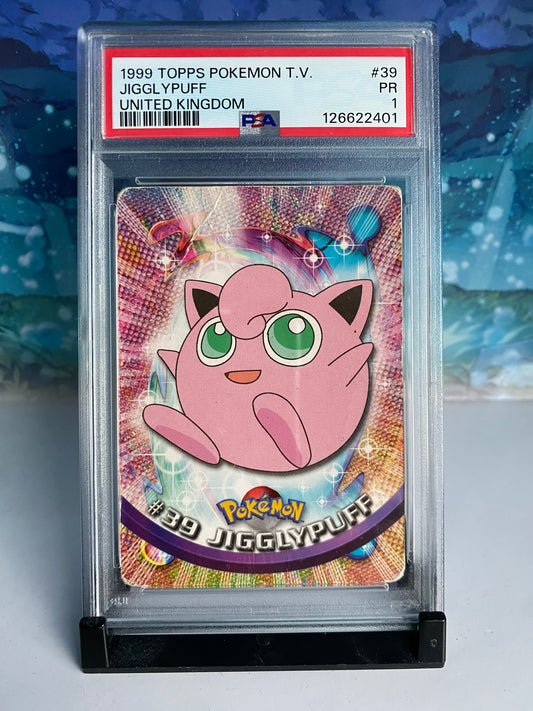 Jigglypuff Topps 1999 PSA 1