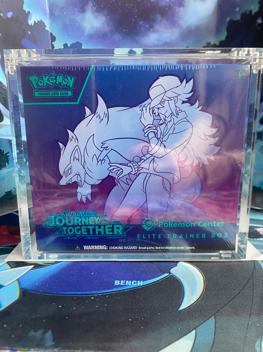 Journey Together Pokémon Center ETB Sealed Collector inclusief acryl