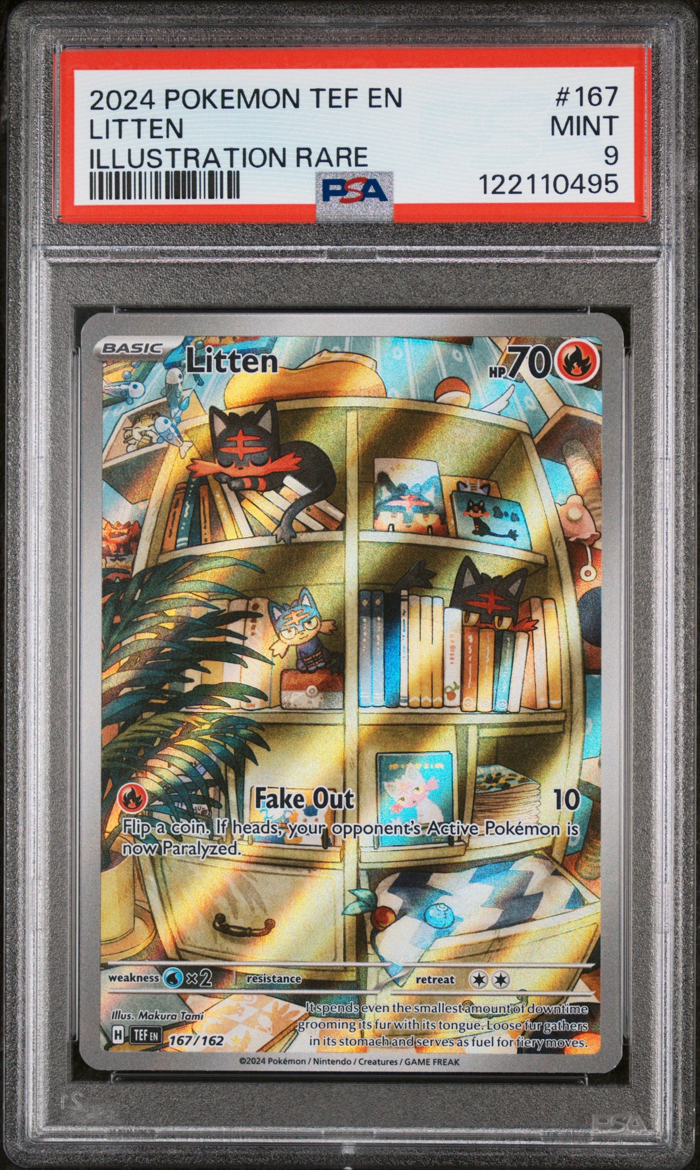 Litten 167 PSA 9 voorkant