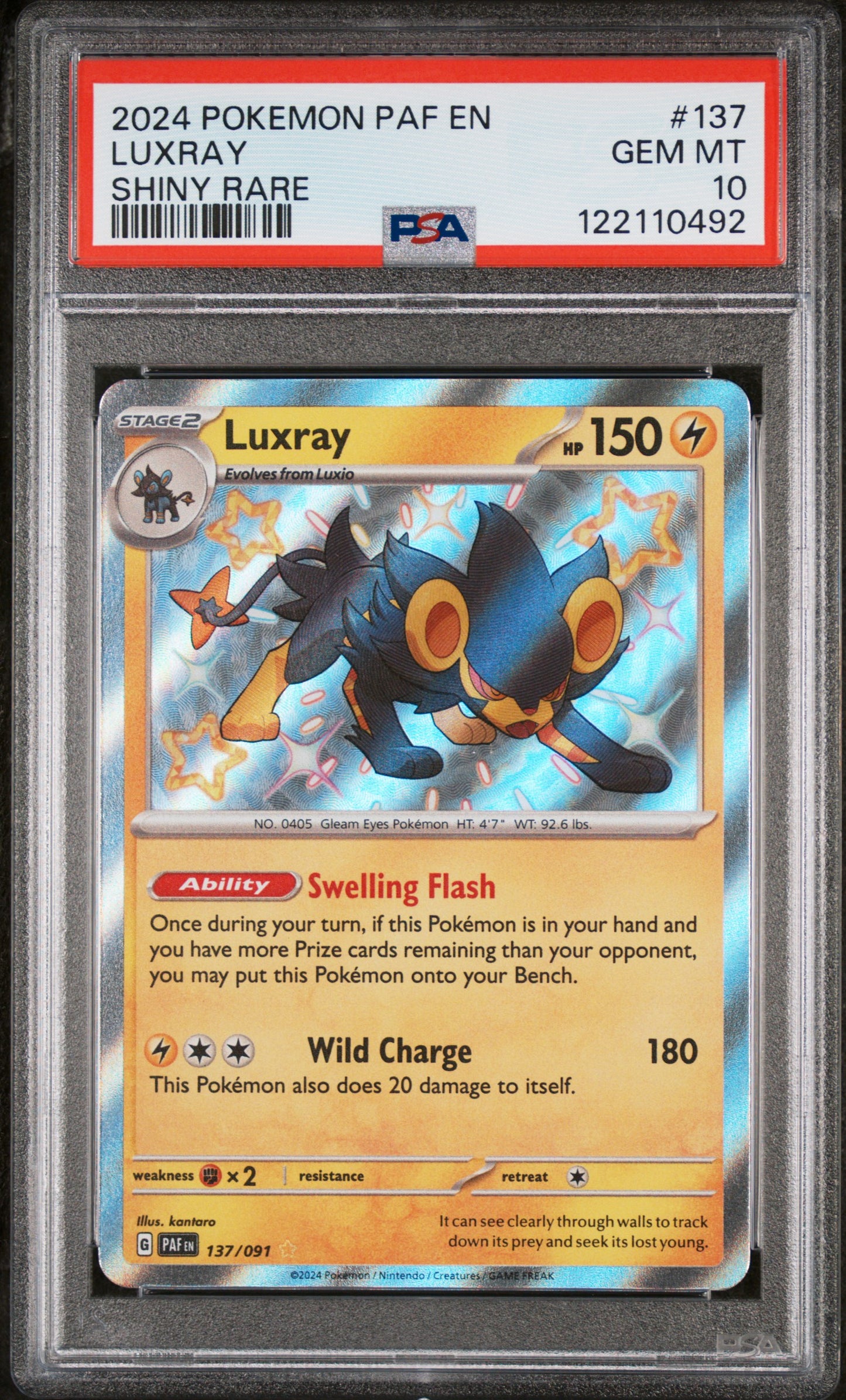 Luxay 137 PSA 10 voorkant