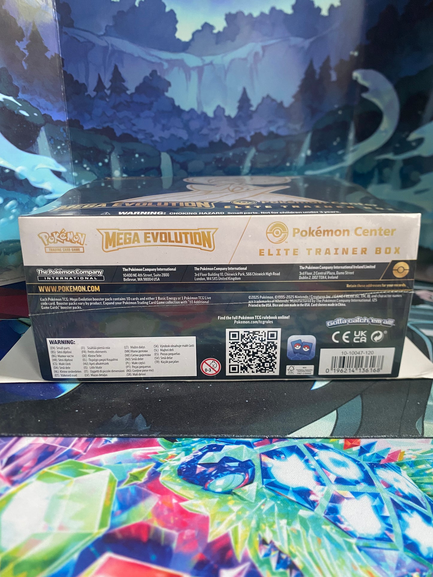 Mega Evolution Gardevoir Pokémon Center ETB onderkant