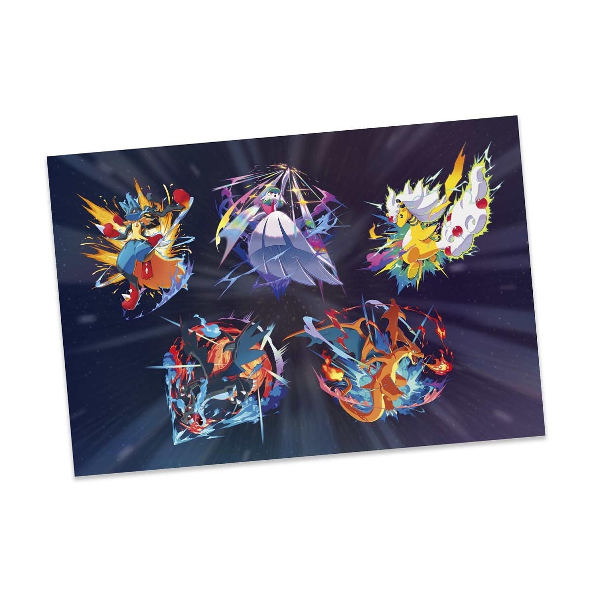 Mega Evolution Postcards Pokemon Center Alle Pokemon