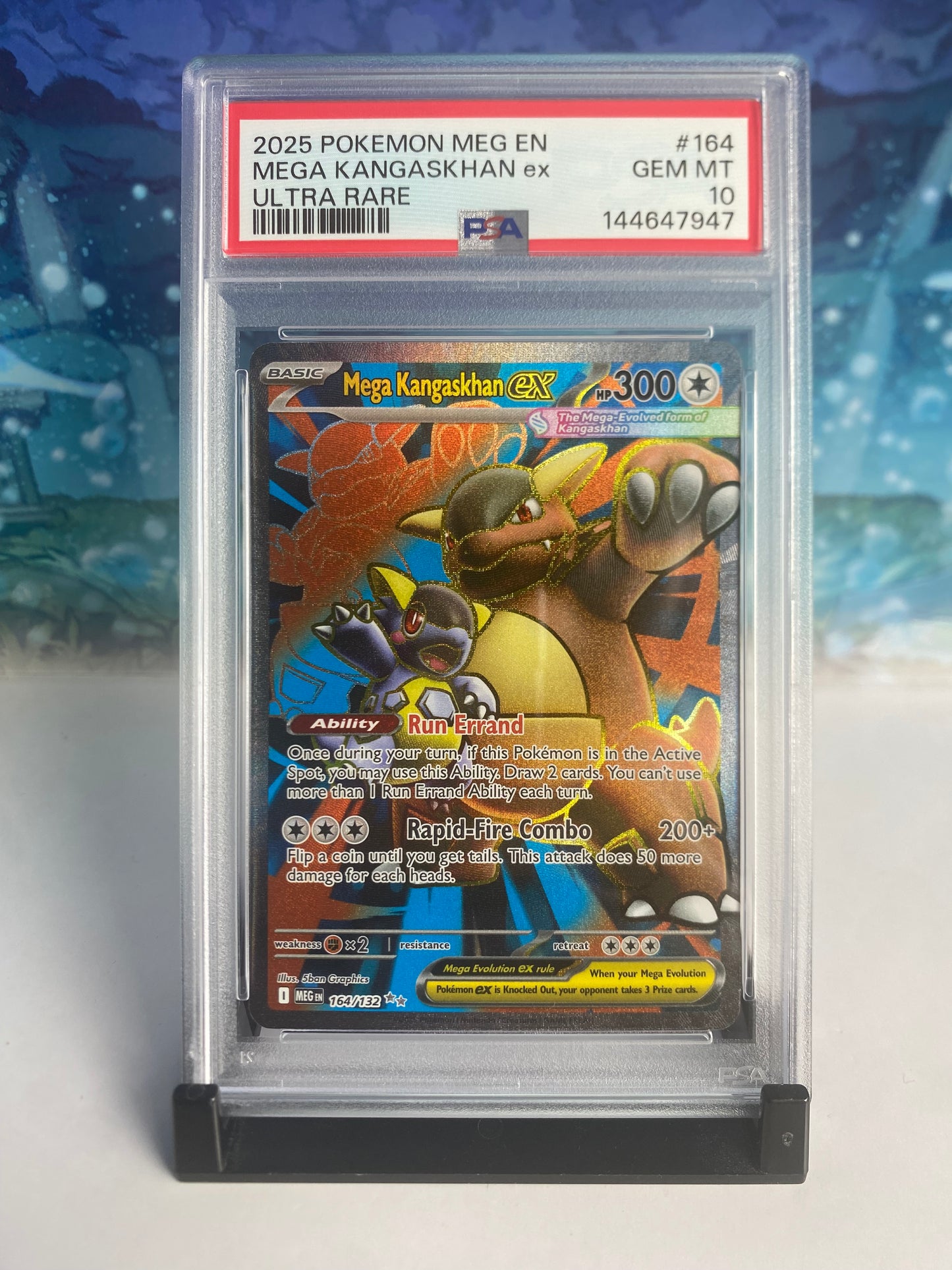 Mega Kangaskhan 164 PSA 10 Sealed Collector