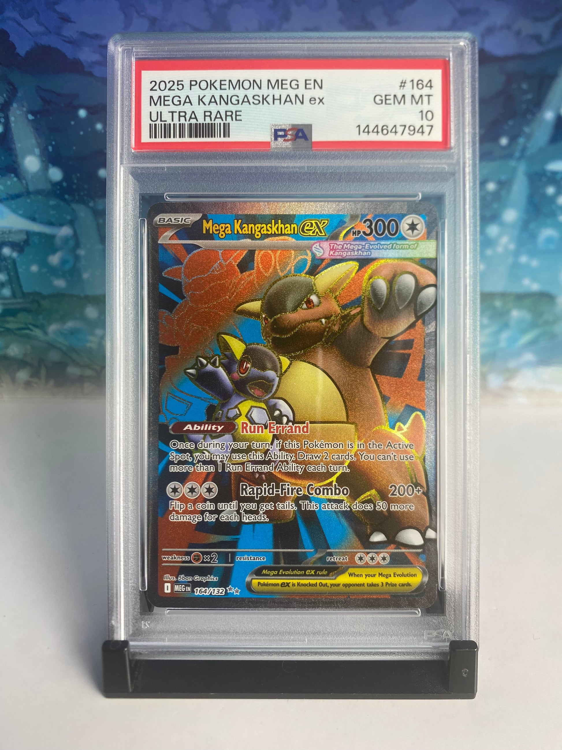 Mega Kangaskhan 164 PSA 10 Sealed Collector