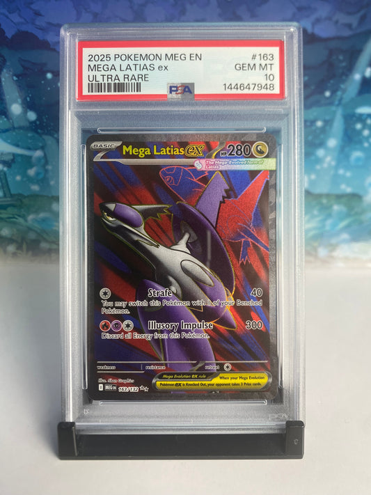 Mega Latias 163 PSA 10 Sealed Collector