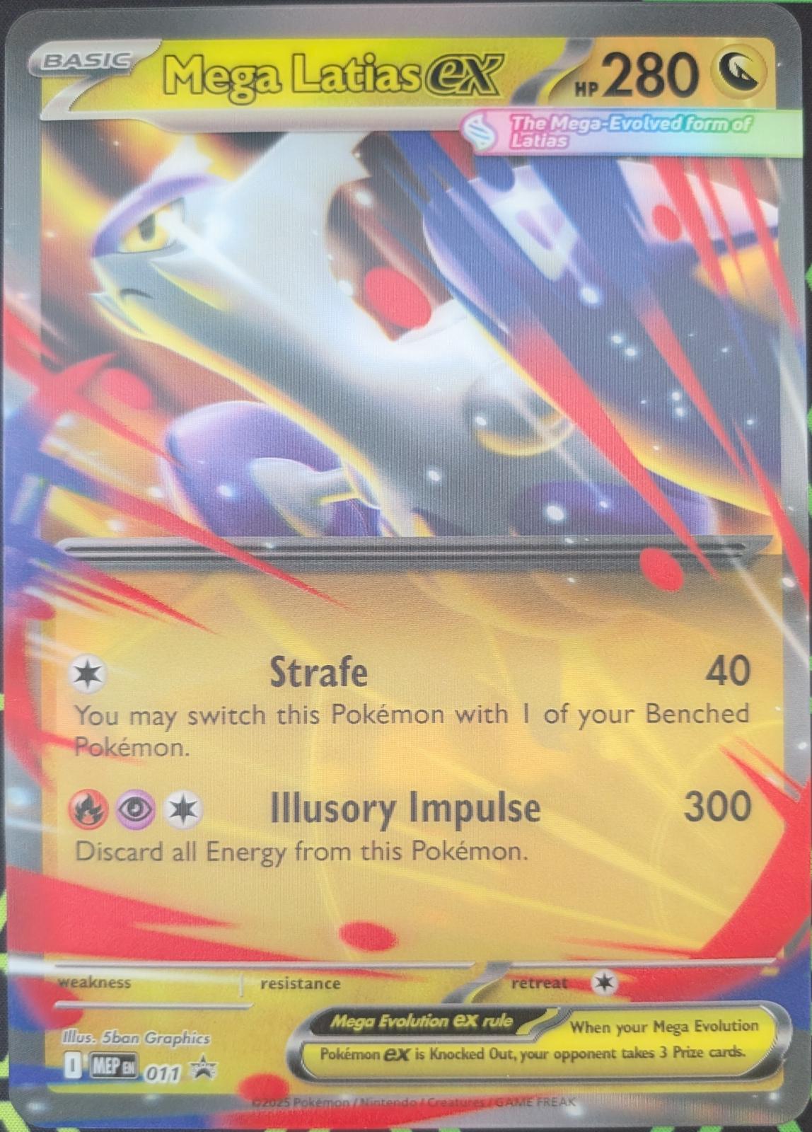Mega Latias MEP011 Jumbo promo