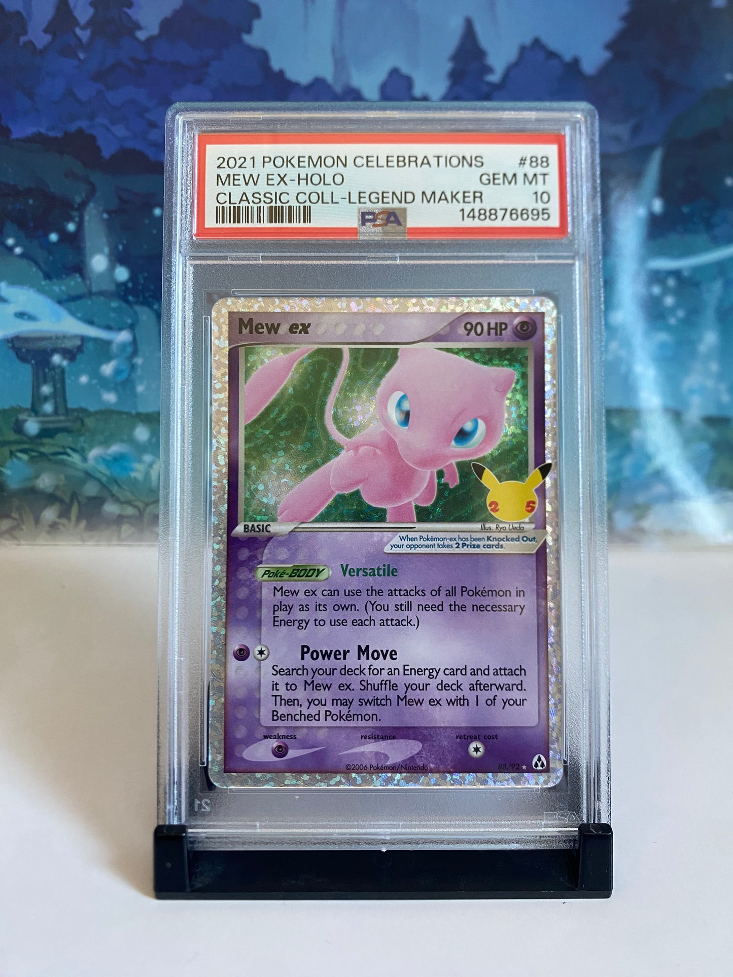 Mew 88 Celebrations PSA 10 Sealed Collector