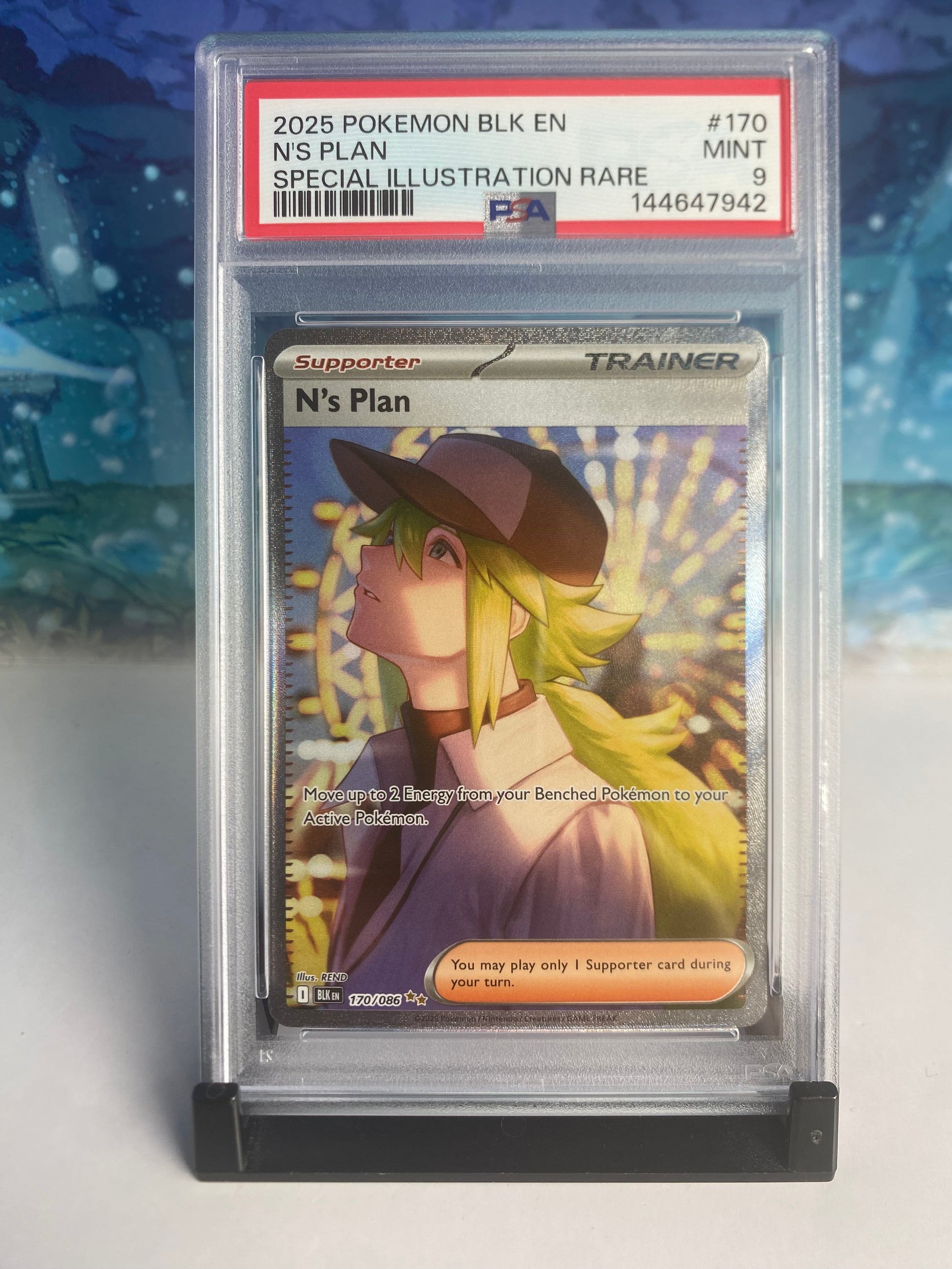 N's Plan 170 PSA 9 Sealed Collector