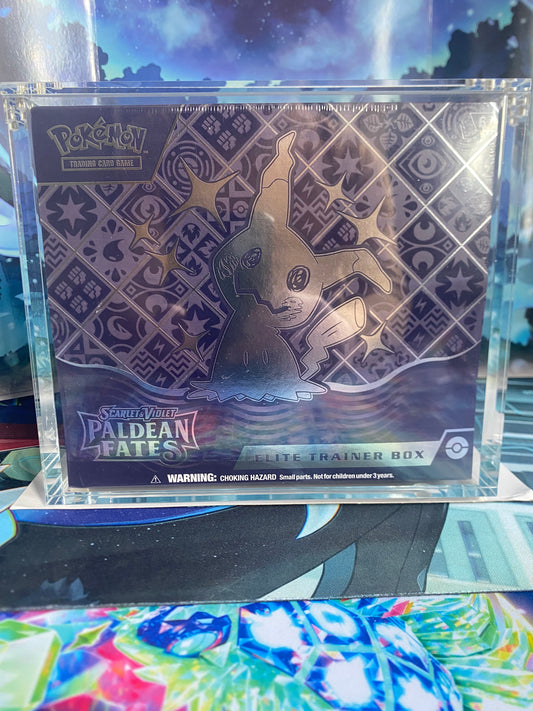 Paldean Fates Elite Trainer Box Sealed Collector