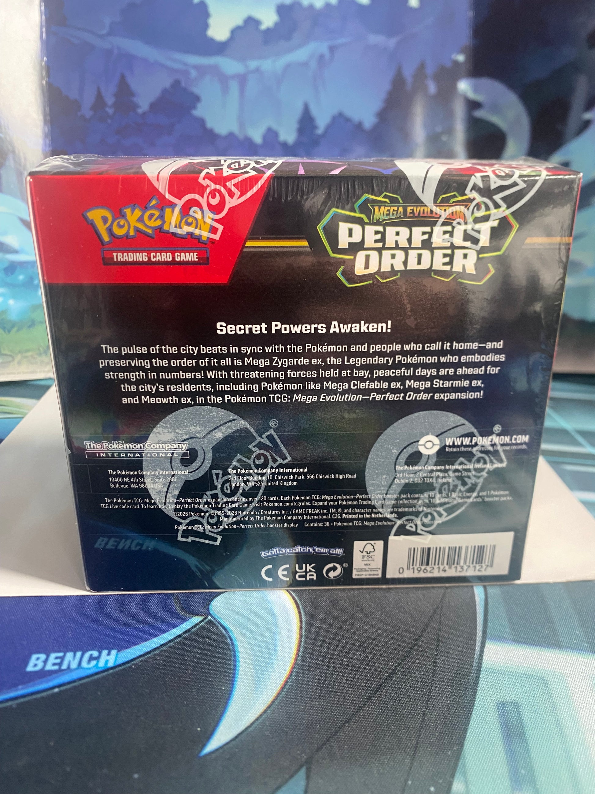Perfect Order Booster Box achterkant