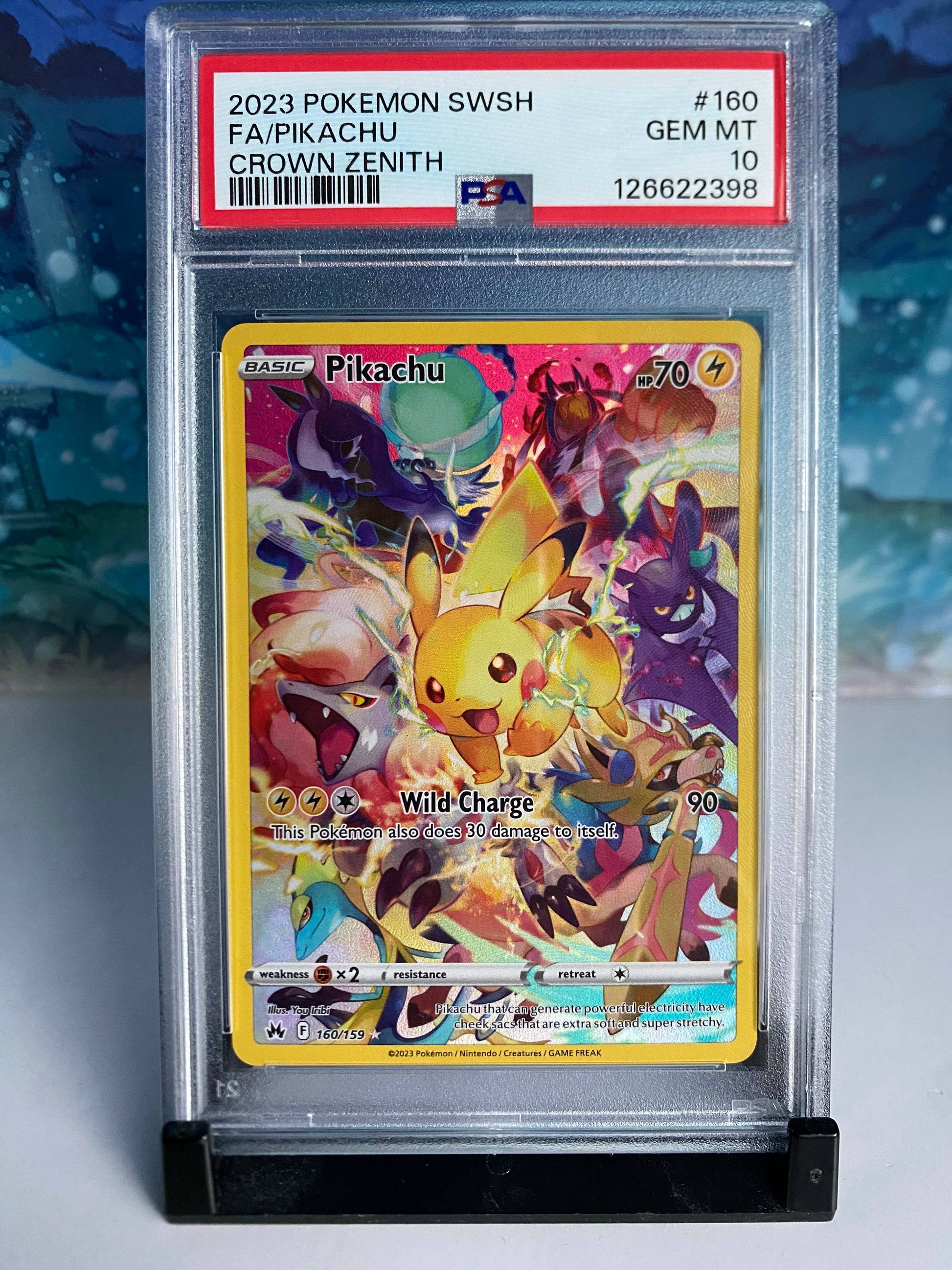 Pikachu 160/159 PSA 10 Sealed Collector