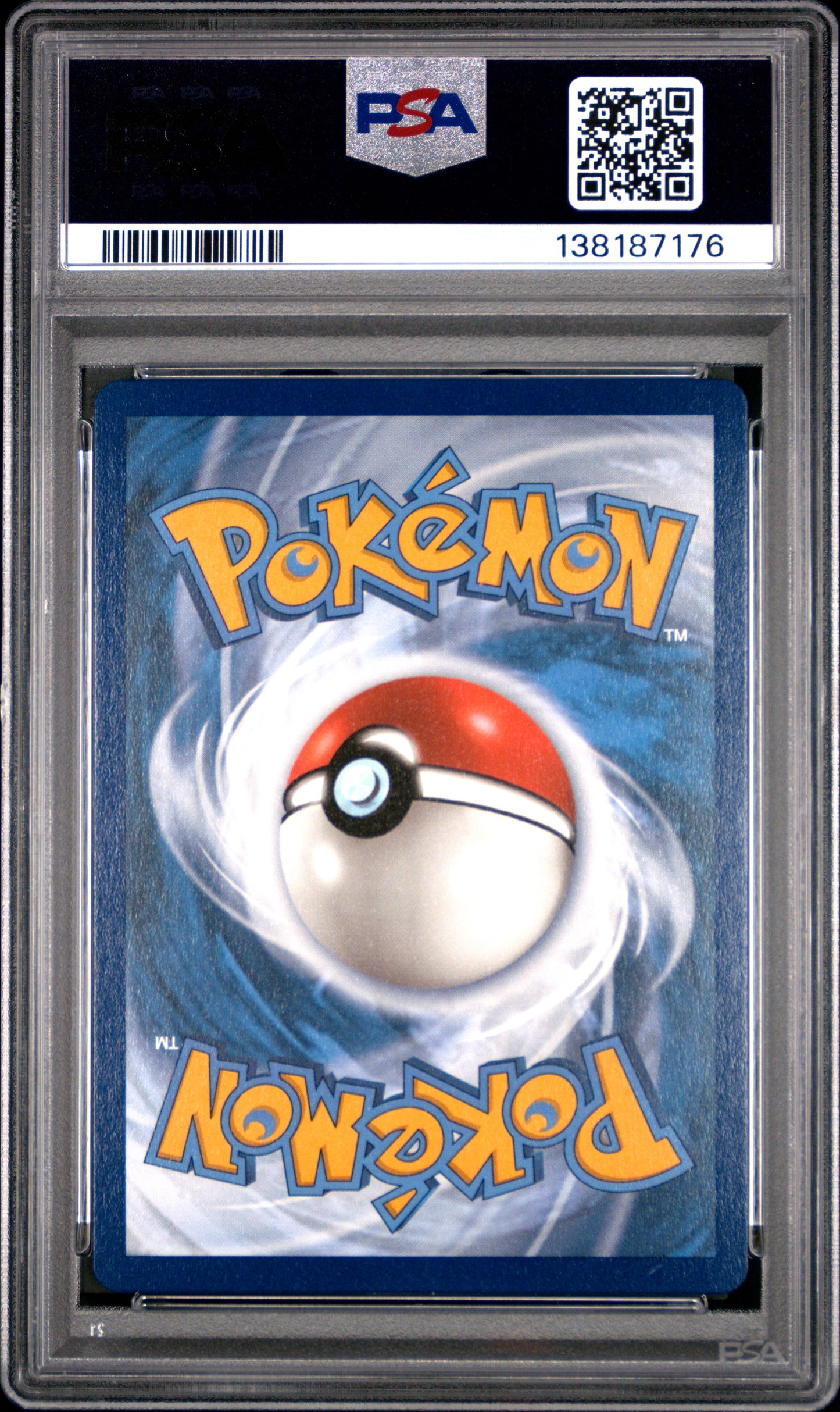 Rayquaza 138 PSA 10 achterkant