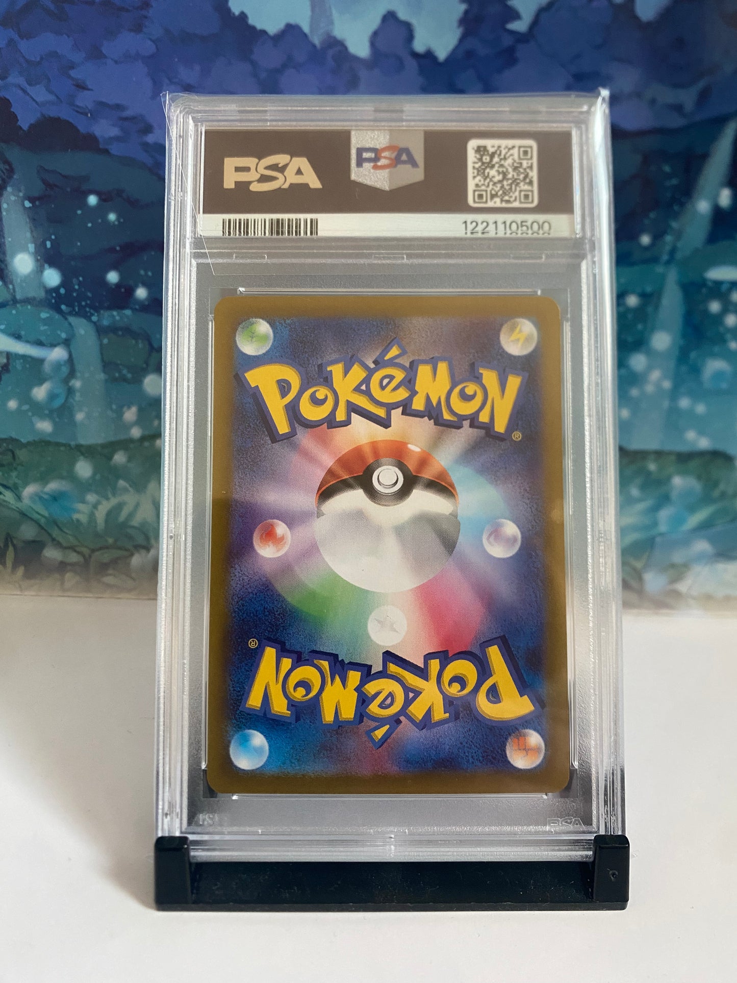 Rotom PSA 10 74 achterkant