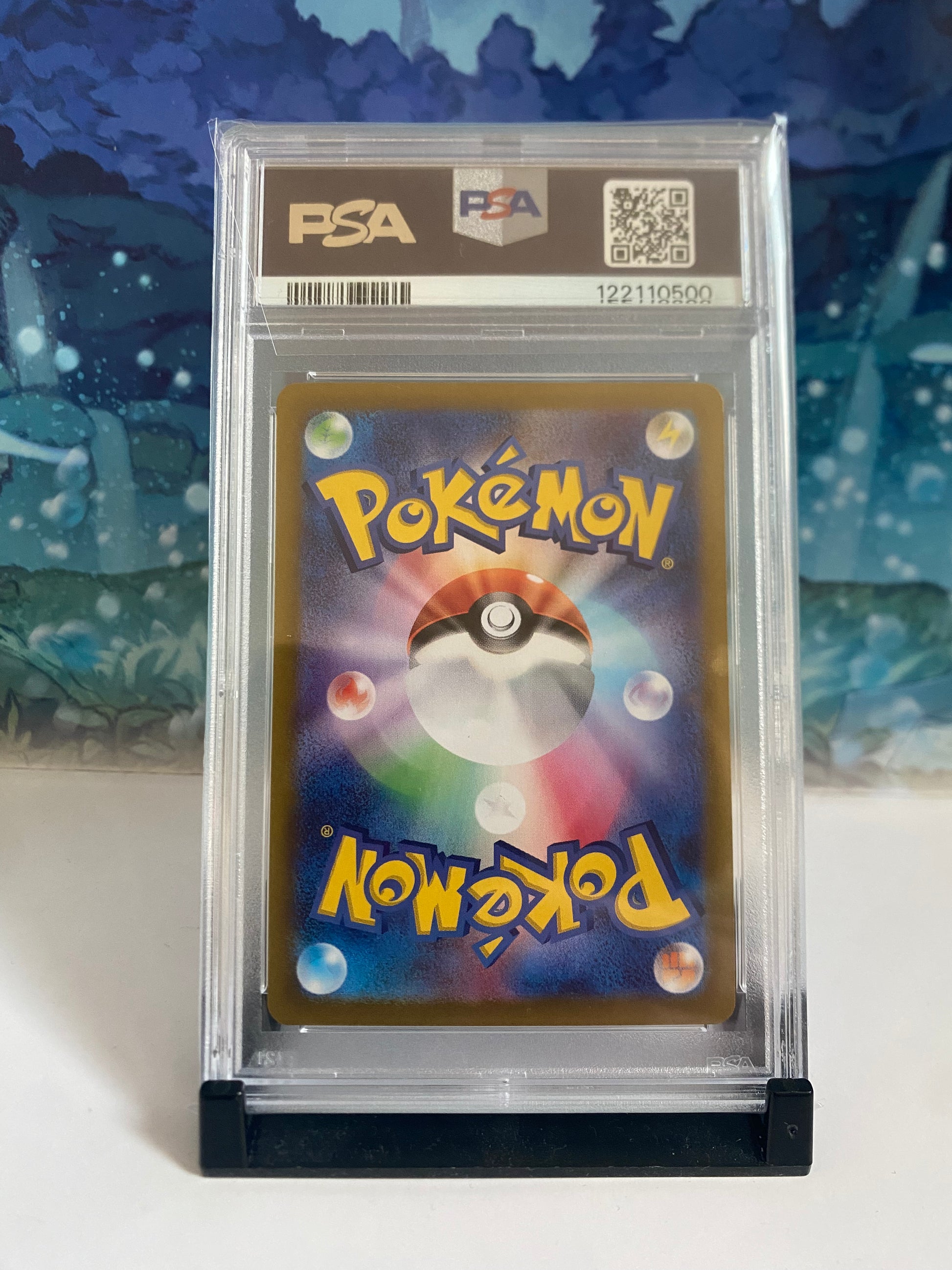 Rotom PSA 10 74 achterkant