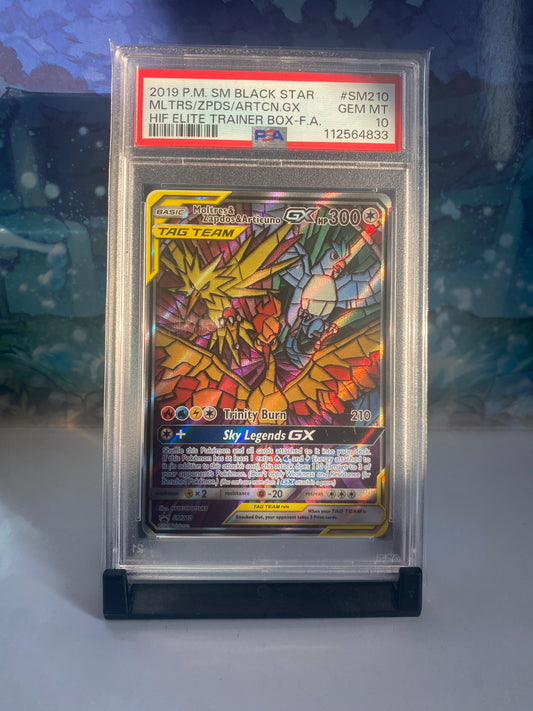 SM210 Hidden Fates ETB promo PSA 10 Sealed Collector