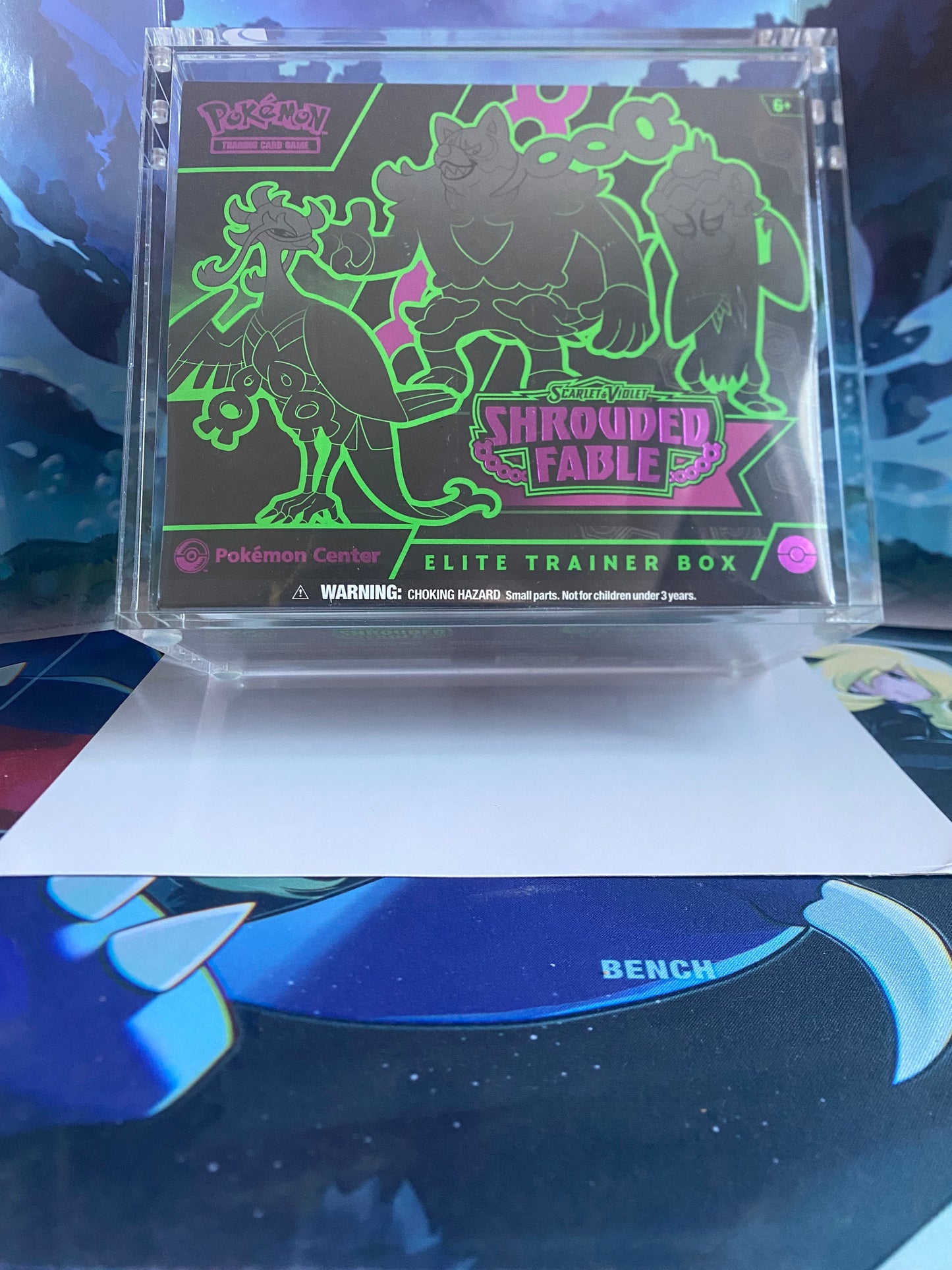Shrouded Fable Pokémon Center Elite Trainer Box Sealed Collector