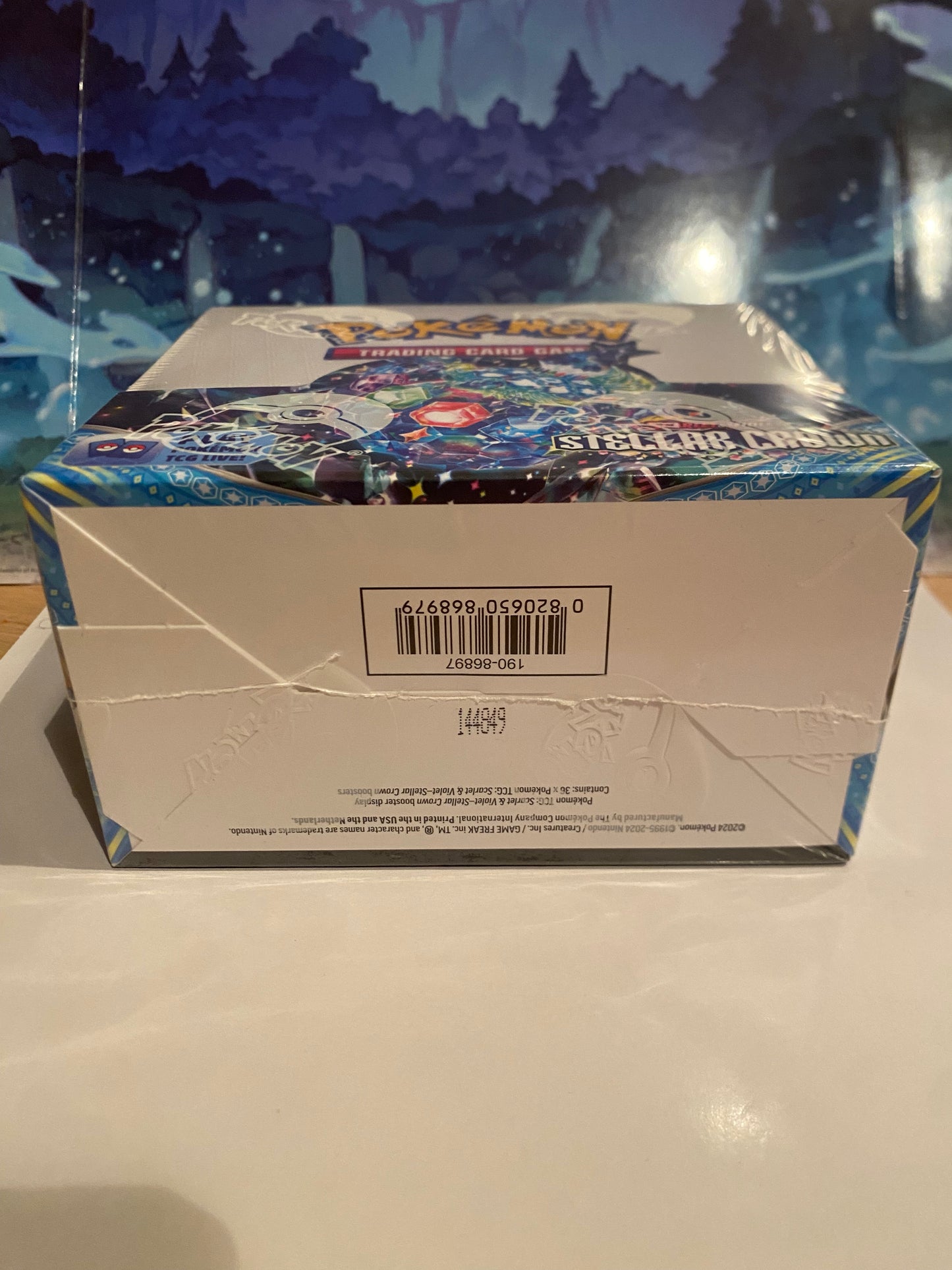 Stellar Crown booster box onderkant