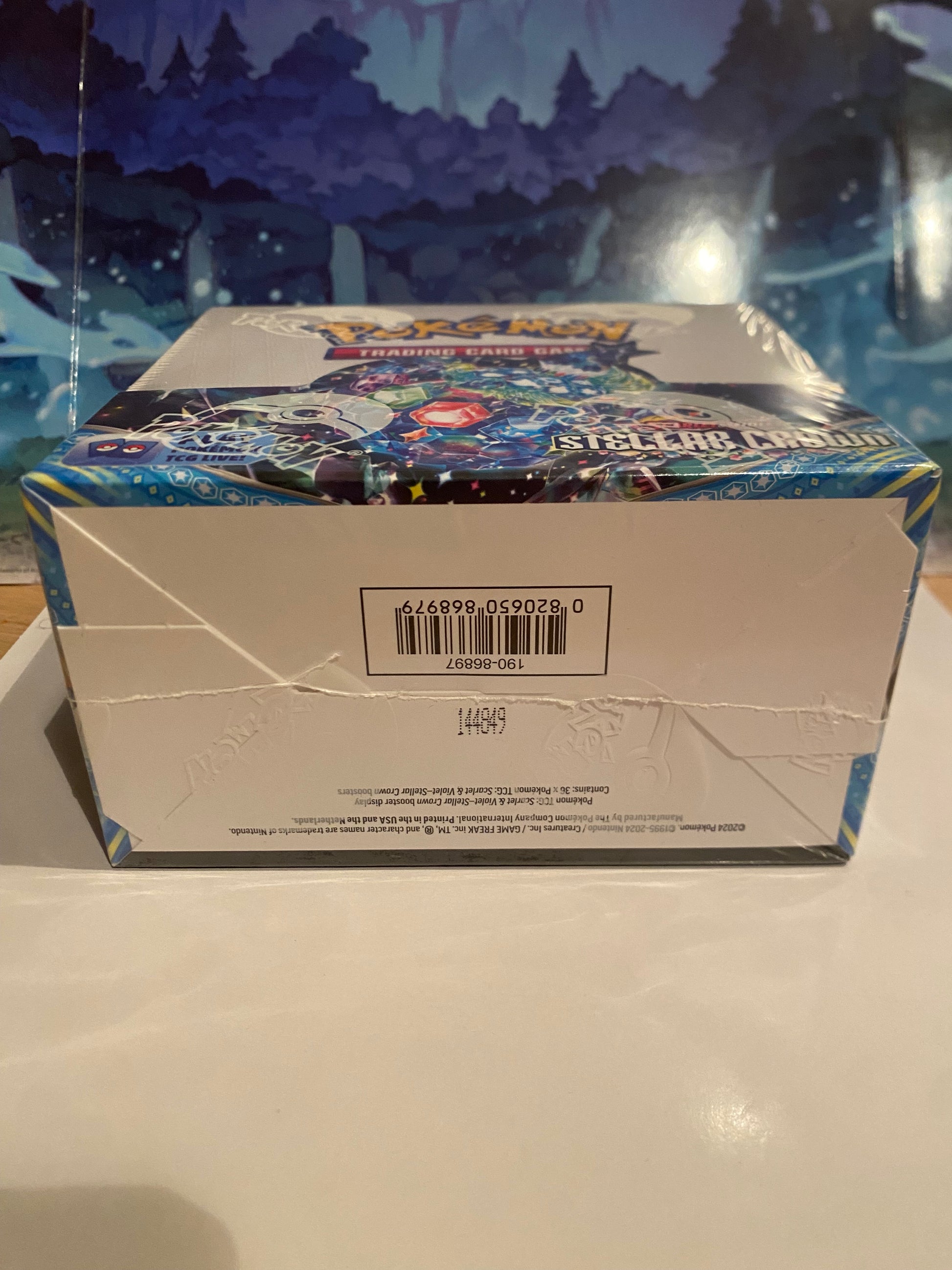 Stellar Crown booster box onderkant