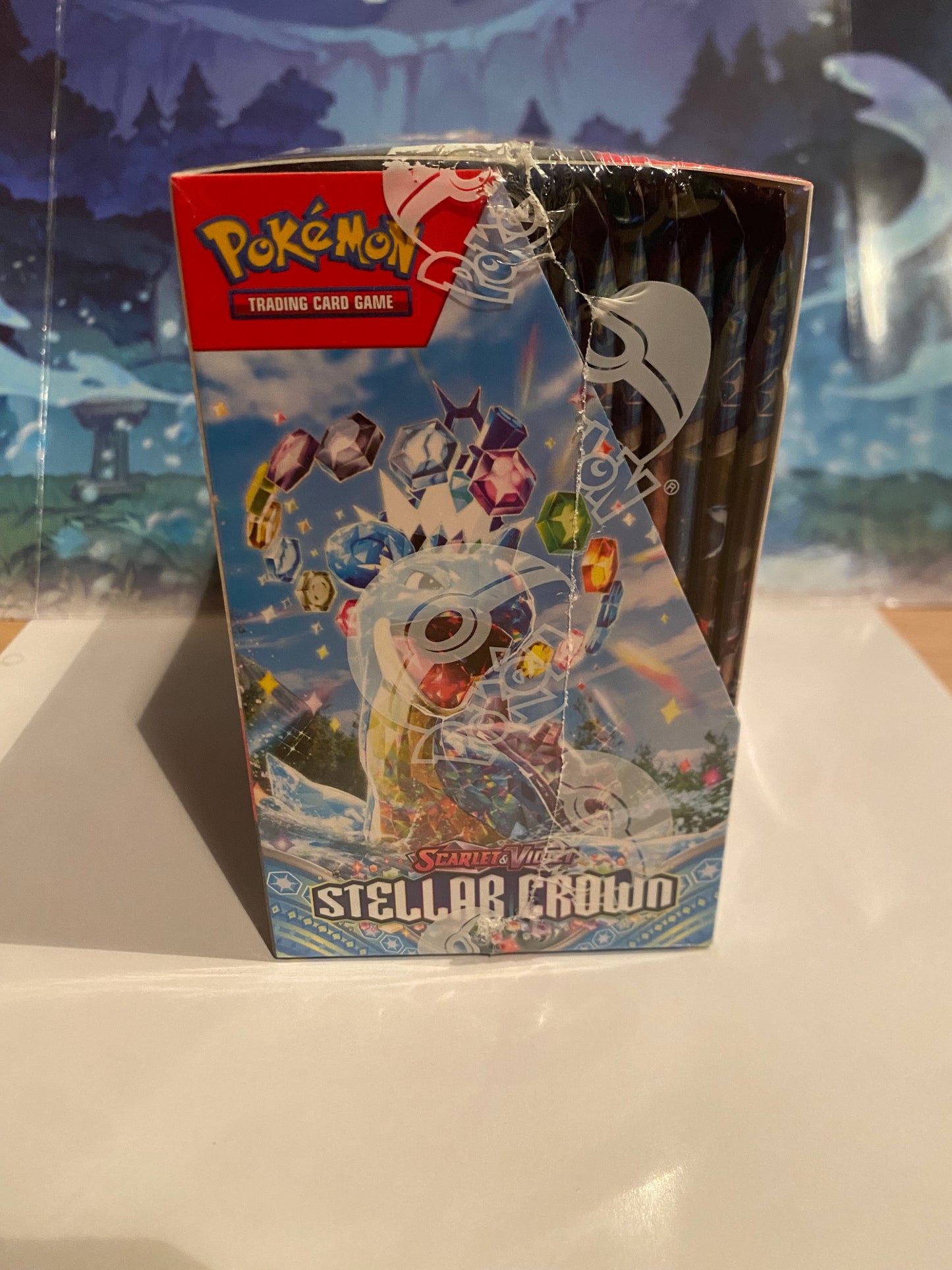 Stellar Crown booster box zijkant rechts
