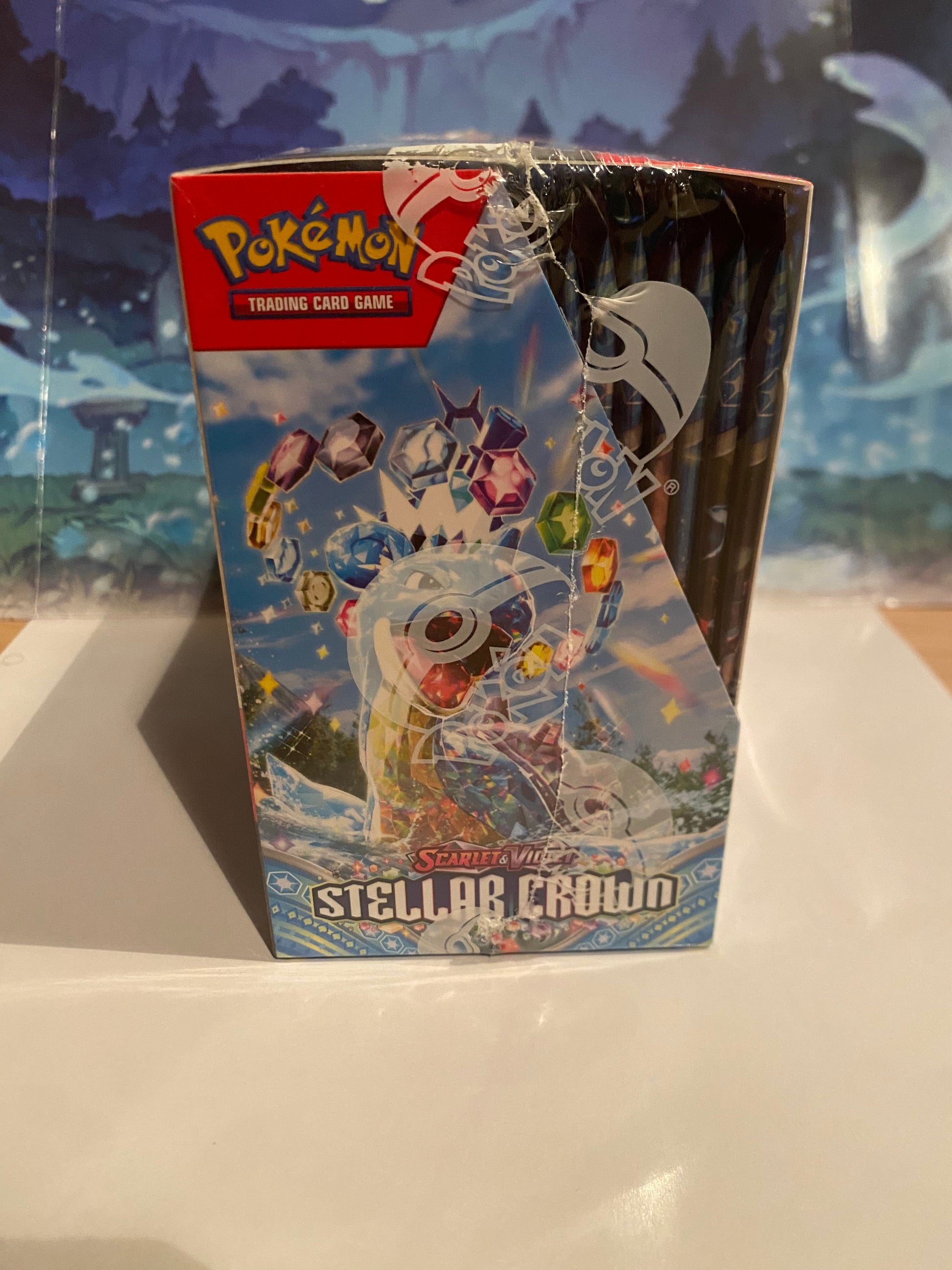 Stellar Crown booster box zijkant rechts
