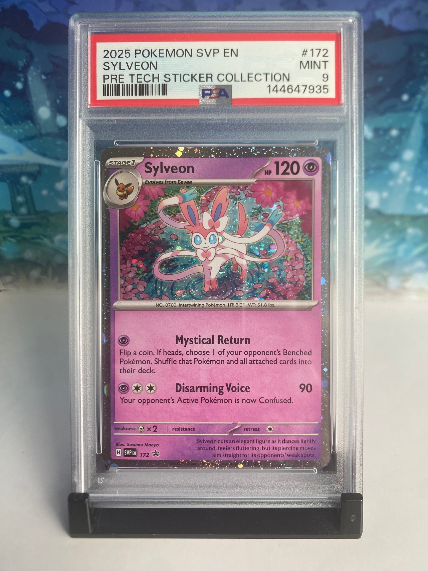 Sylveon SVP172 PSA 9 Sealed Collector