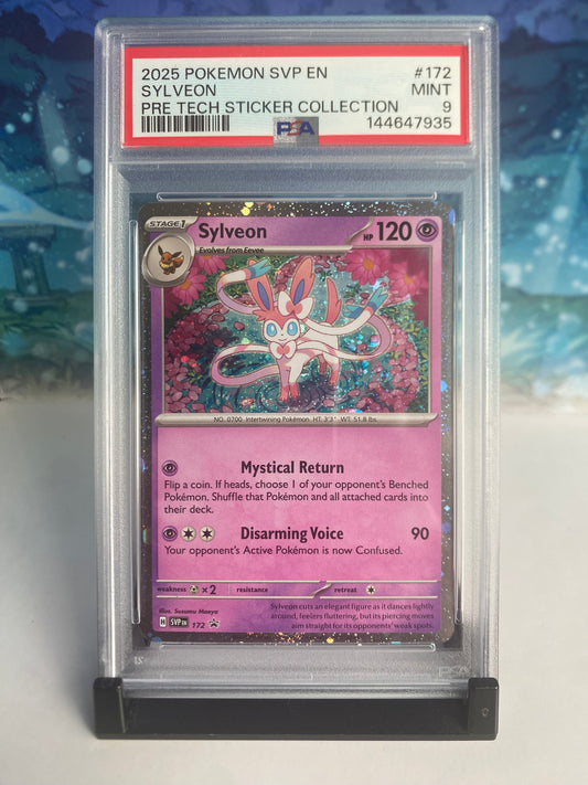 Sylveon SVP172 PSA 9 Sealed Collector