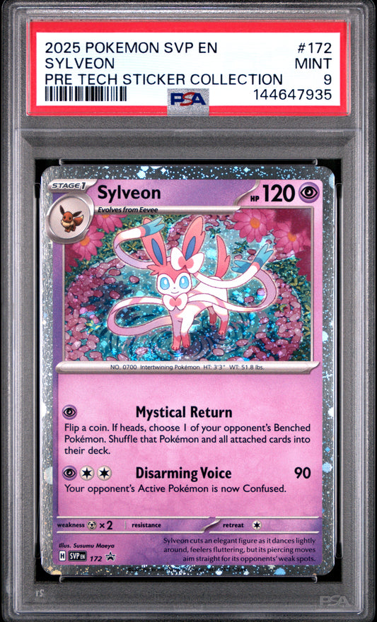 Sylveon SVP172 PSA 9 voorkant