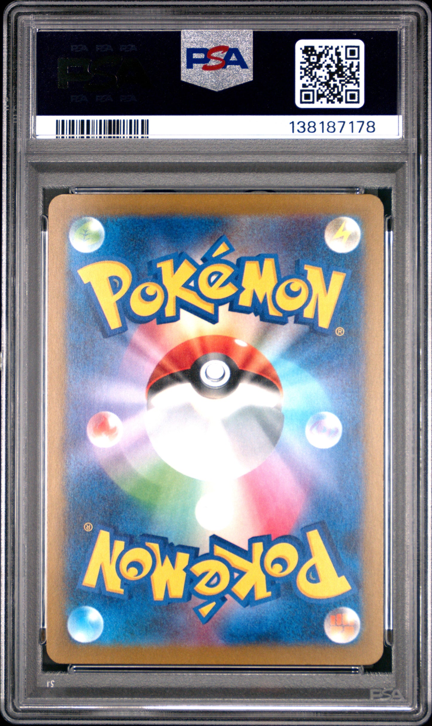 Team Rocket's Giovanni 270 Boss Coffee PSA 10 achterkant