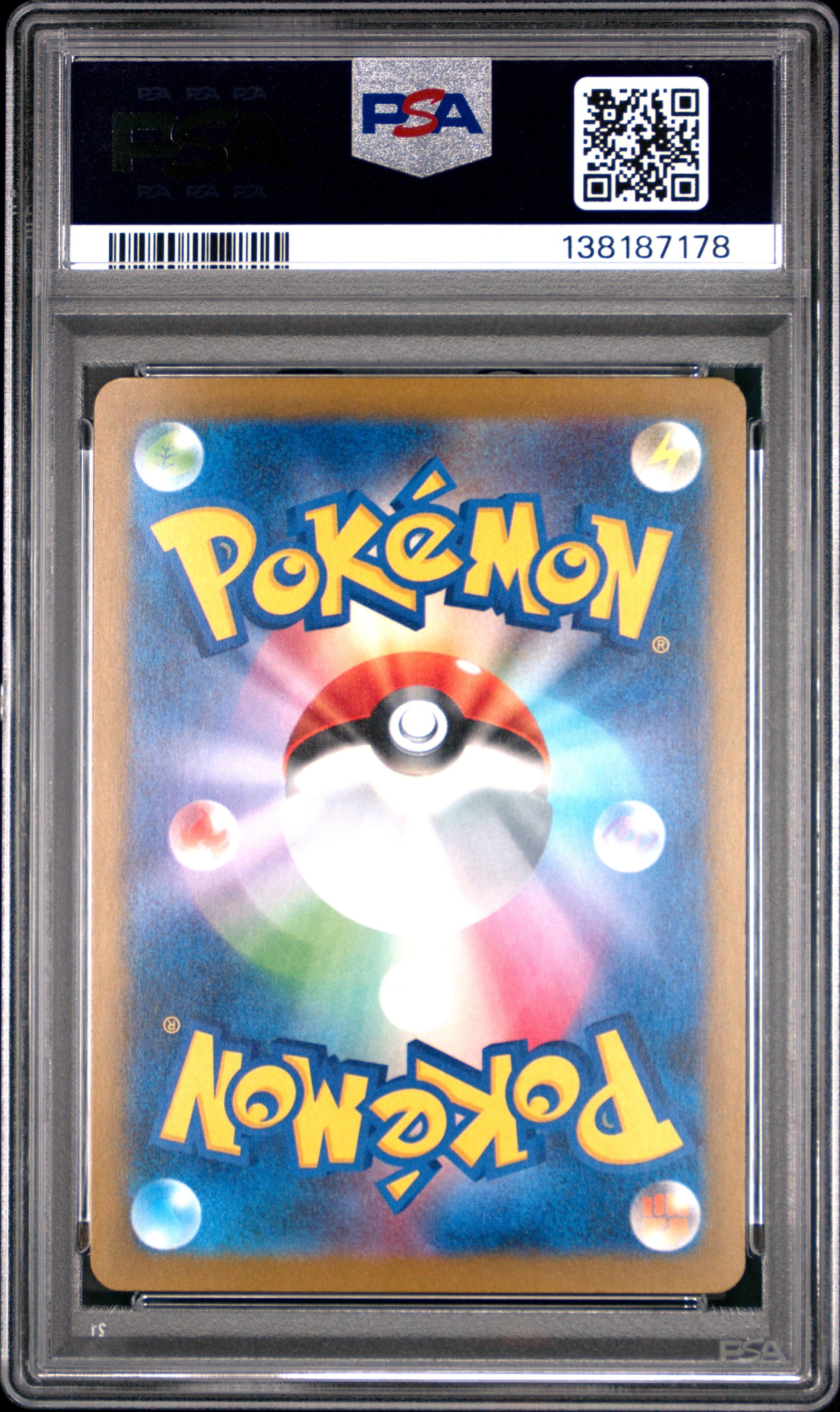 Team Rocket's Giovanni 270 Boss Coffee PSA 10 achterkant