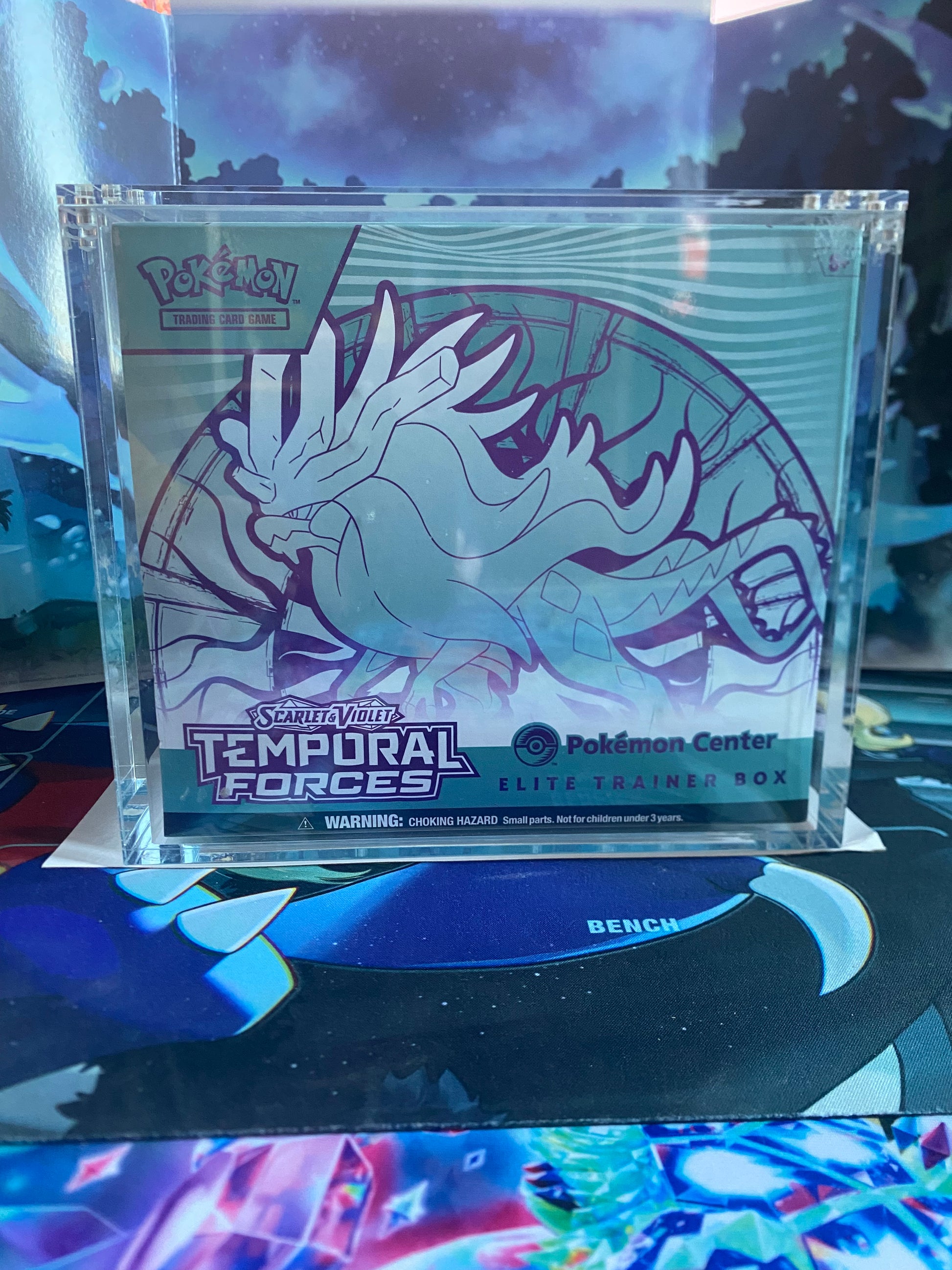 Temporal Forces Pokémon Center Elite Trainer Box Sealed Collector