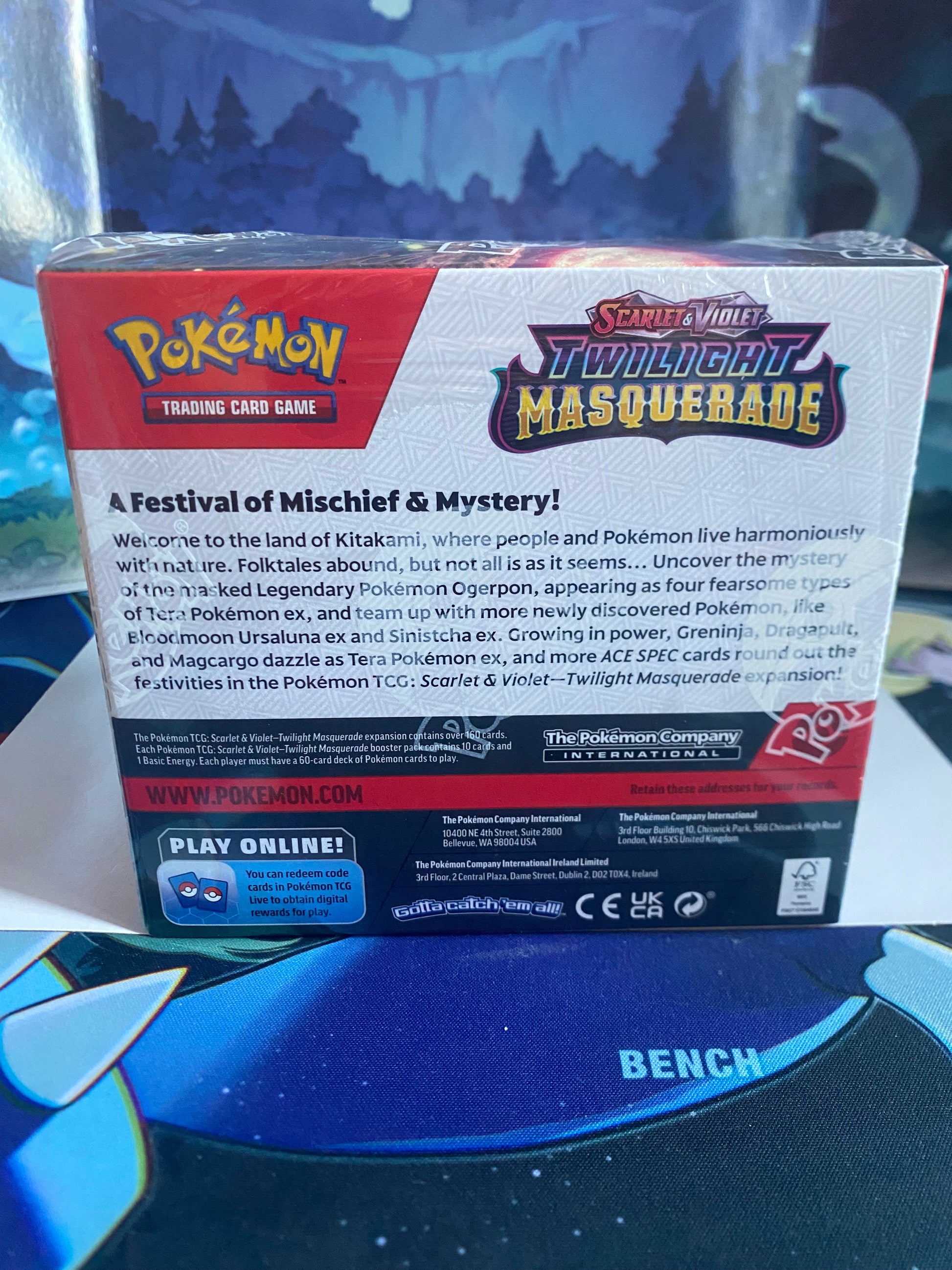 Twilight Masquerade Booster Box achter Sealed Collector