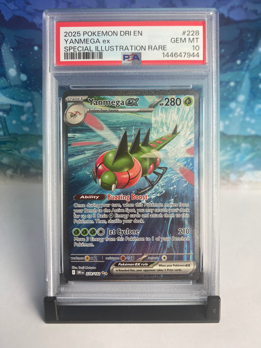 Yanmega 228 PSA 10 Sealed Collector
